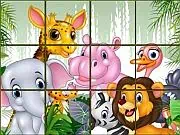 Play Animals Sliding Puzzle