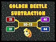 Play Golden Beetle Subtraction