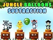 Play Jungle Balloons Subtraction