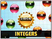Play Orbiting Numbers Integers
